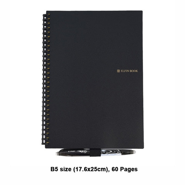 Elfinbook Reusable Notebook 2.0 + 1x Pilot Pen