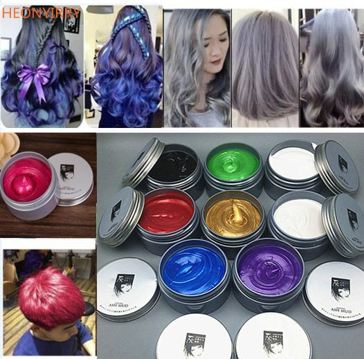 Color Hair Wax